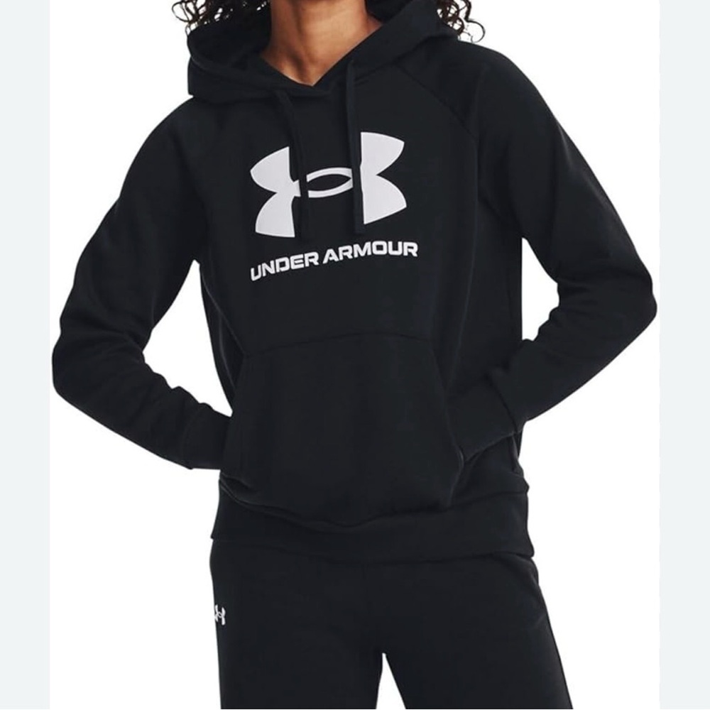 Under Armour womens Rival Fleece Big Logo Hoodie
